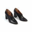 Black high-heeled shoe ATP Atelier Breia