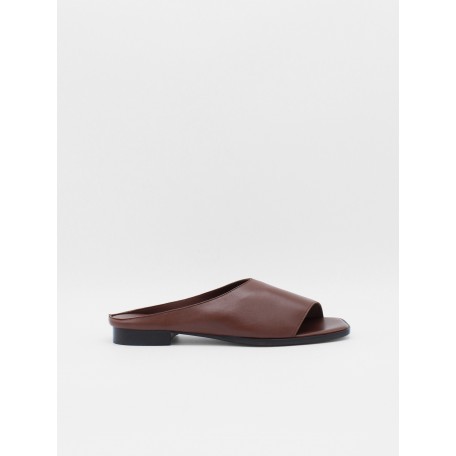 Flat sandal Ojih About Arianne cacao brown
