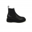 Alberone Chealsea Boot  Black Leather